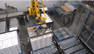 AMT Wolverine palletizing