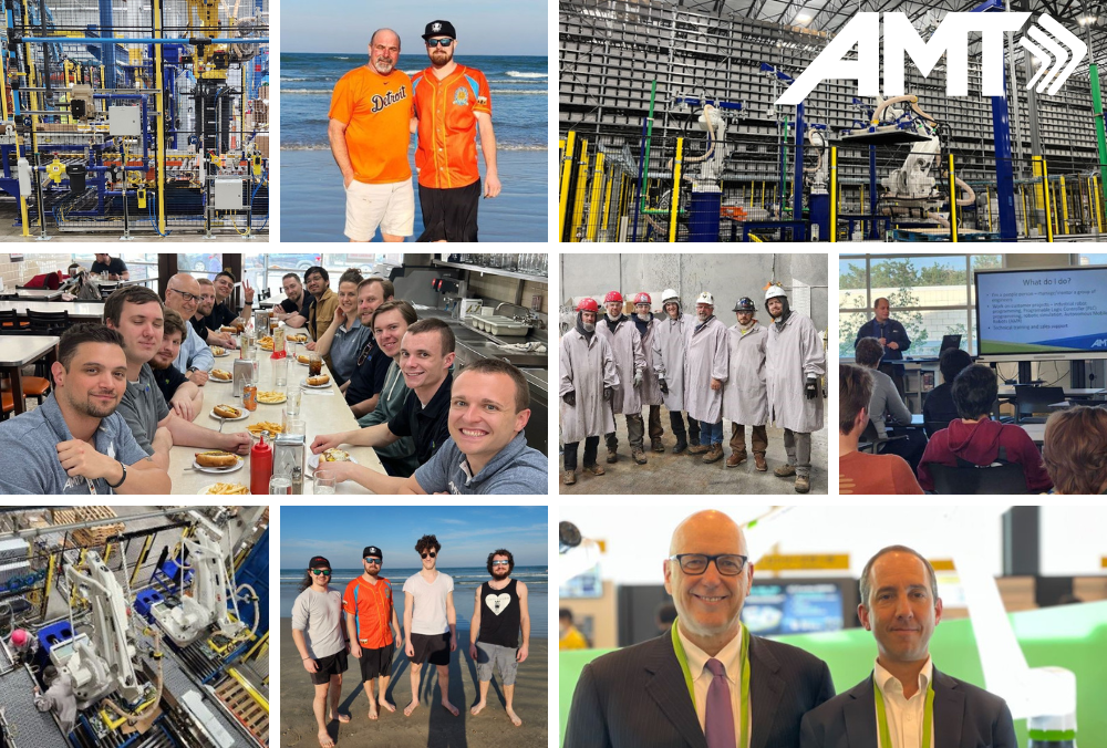 AMT employee collage