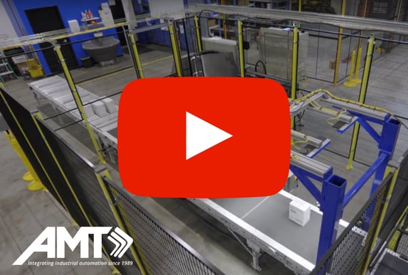 AMT case handling videos palletizing decanting